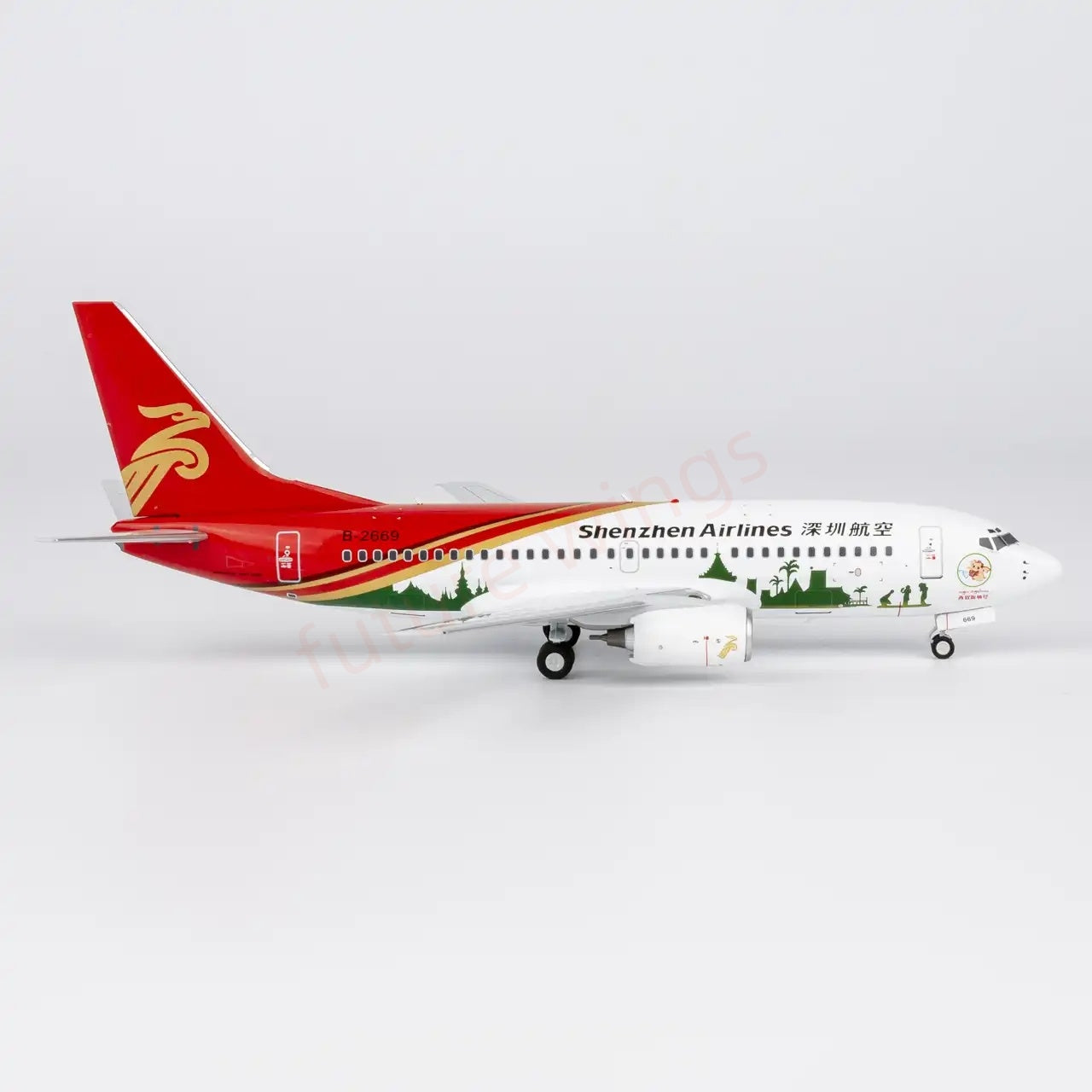1:200 NG Models NG05036 ShenZhen Airlines B737-700 B-2669 Diecast Aircraft Model