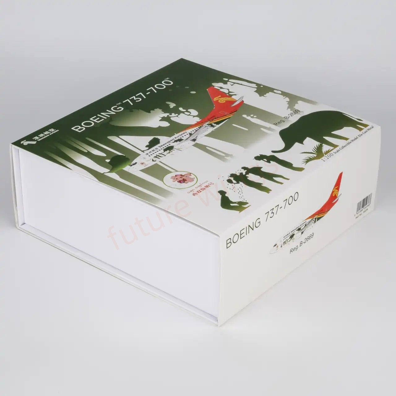 1:200 NG Models NG05036 ShenZhen Airlines B737-700 B-2669 Diecast Aircraft Model