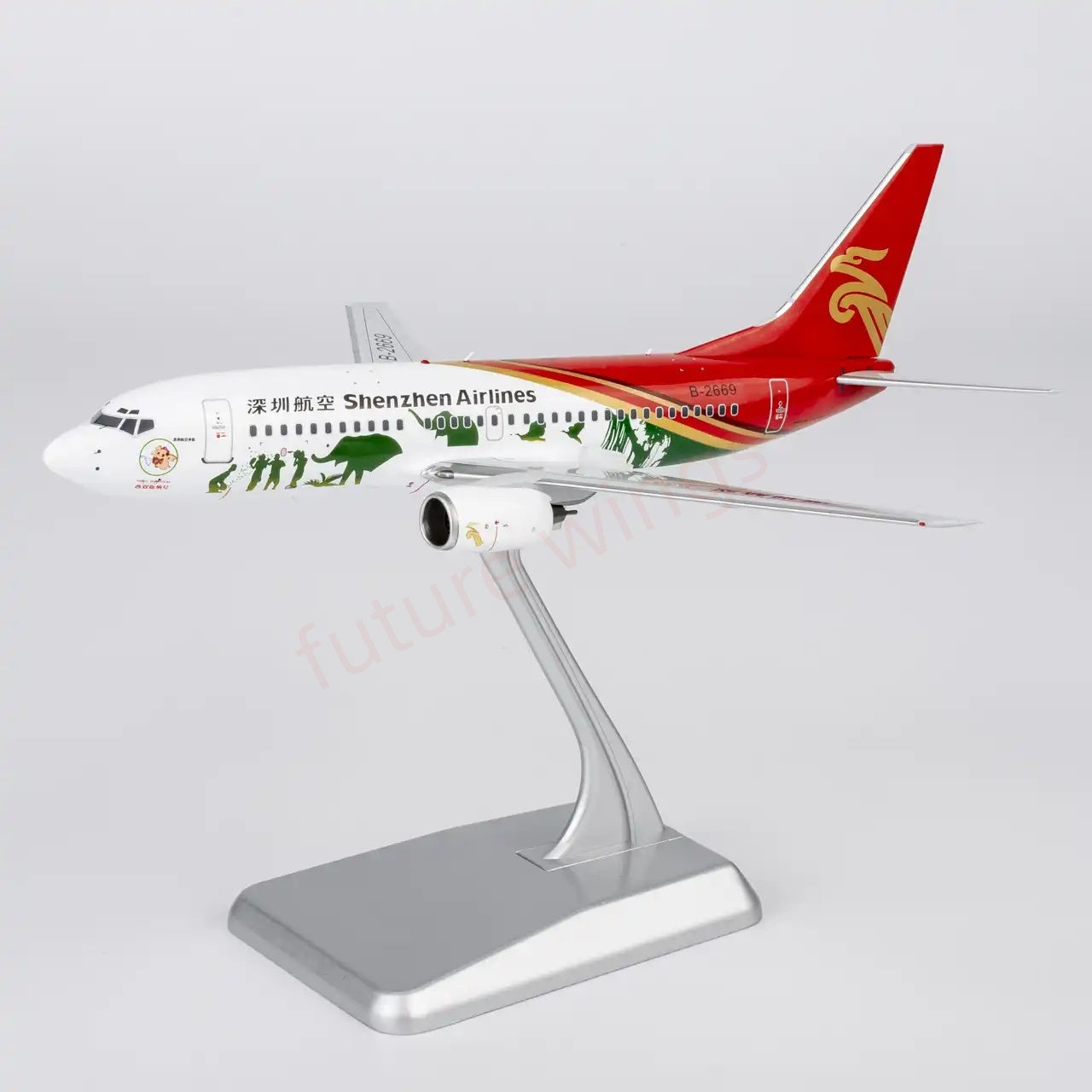 1:200 NG Models NG05036 ShenZhen Airlines B737-700 B-2669 Diecast Aircraft Model