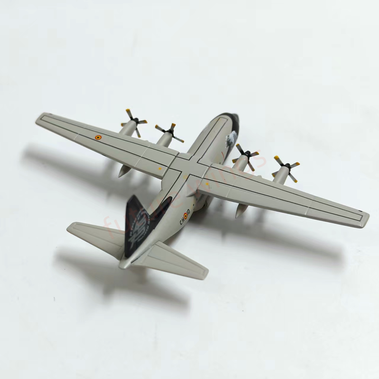 1:500 Herpa Wings 533379 Belgian Air Component Lockheed C-130H Hercules CH-10 Diecast Aircraft Model