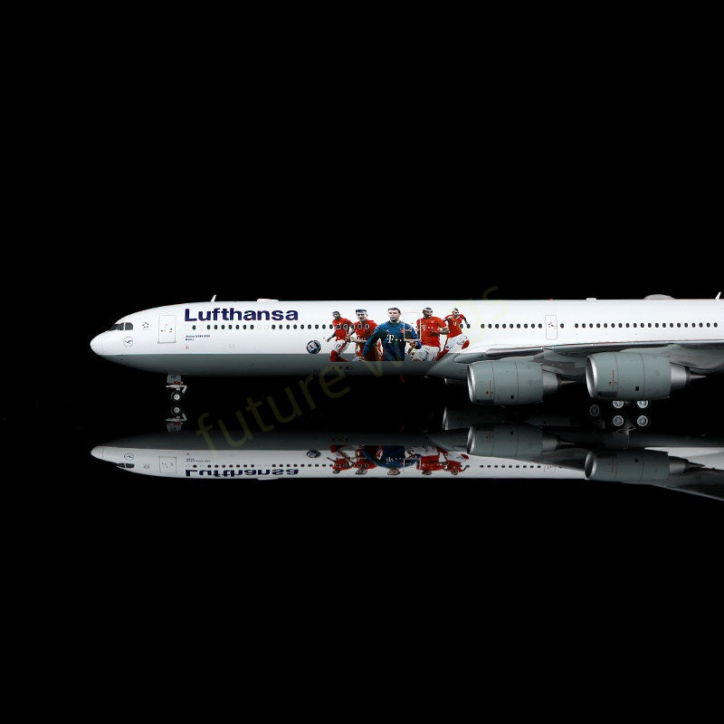 1:200 SQ Wings Lufthansa Airlines A340-600 D-AIHK Aircraft Model