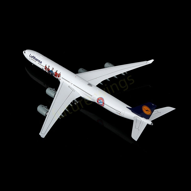 1:200 SQ Wings Lufthansa Airlines A340-600 D-AIHK Aircraft Model