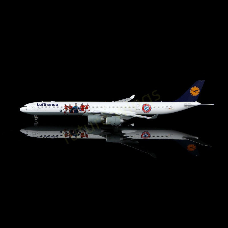 1:200 SQ Wings Lufthansa Airlines A340-600 D-AIHK Aircraft Model