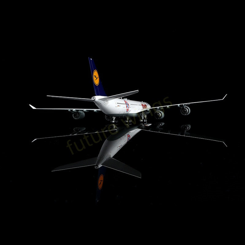 1:200 SQ Wings Lufthansa Airlines A340-600 D-AIHK Aircraft Model
