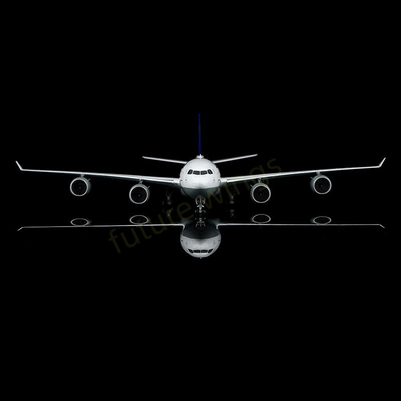 1:200 SQ Wings Lufthansa Airlines A340-600 D-AIHY Aircraft Model