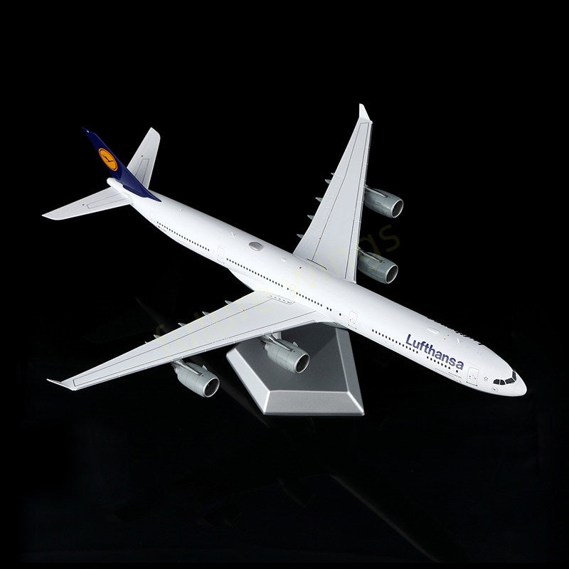 1:200 SQ Wings Lufthansa Airlines A340-600 D-AIHY Aircraft Model