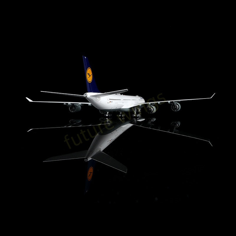 1:200 SQ Wings Lufthansa Airlines A340-600 D-AIHZ Aircraft Model
