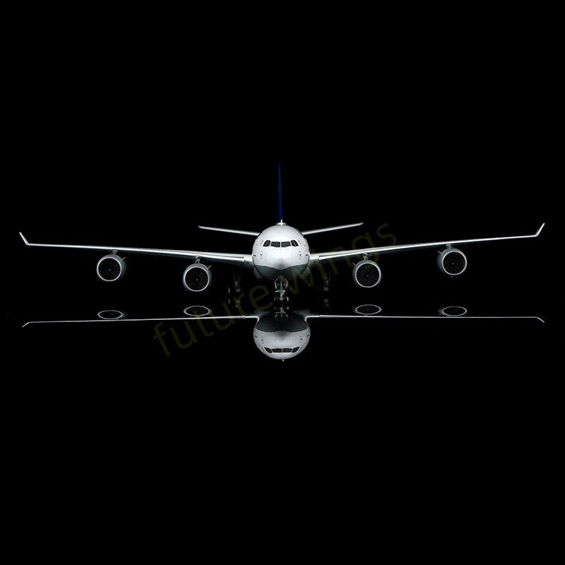 1:200 SQ Wings Lufthansa Airlines A340-600 D-AIHX Aircraft Model
