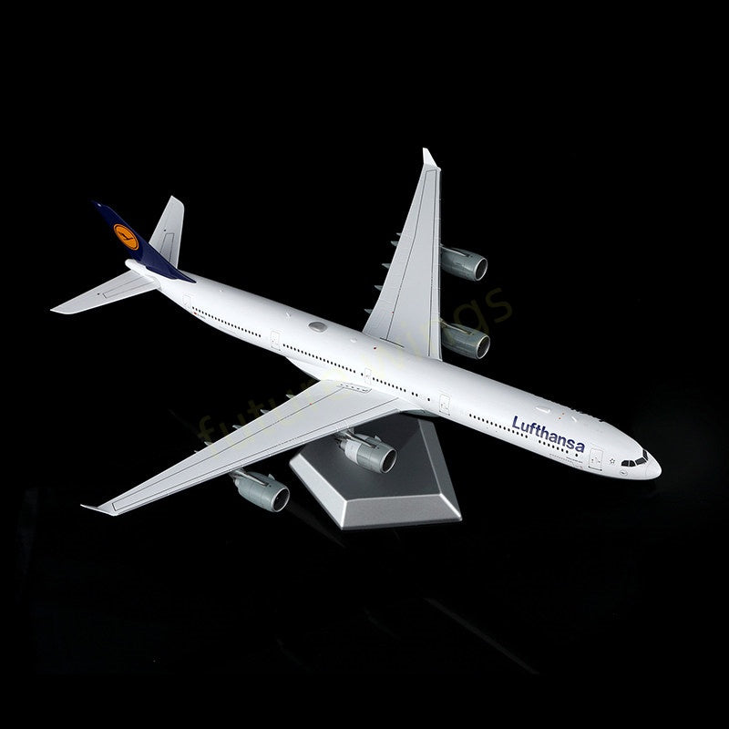 1:200 SQ Wings Lufthansa Airlines A340-600 D-AIHX Aircraft Model