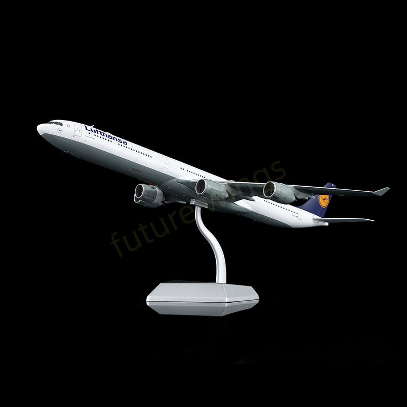 1:200 SQ Wings Lufthansa Airlines A340-600 D-AIHX Aircraft Model