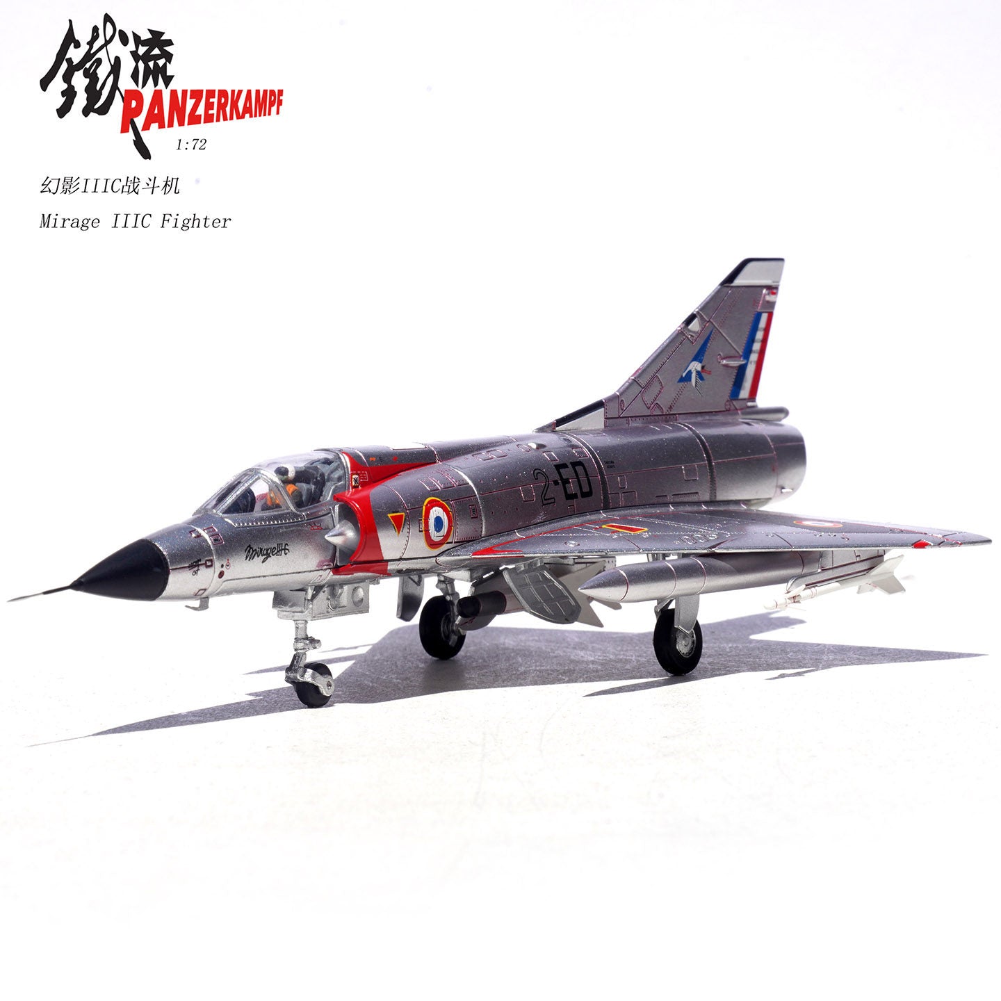 1:72 Panzerkampf 14648PA French Air Force Mirage III 2-ED 91,12 Fighter