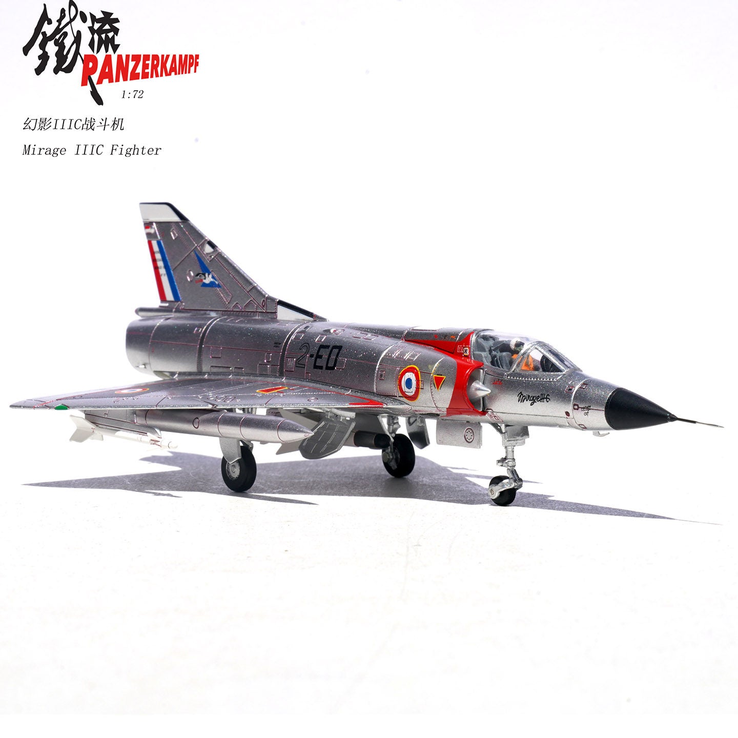 1:72 Panzerkampf 14648PA French Air Force Mirage III 2-ED 91,12 Fighter