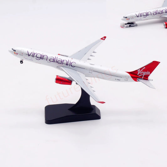 1:400 Aviation400 Virgin Atlantic A330-300 G-VWAG Aircraft Model Free Tractor+Stand