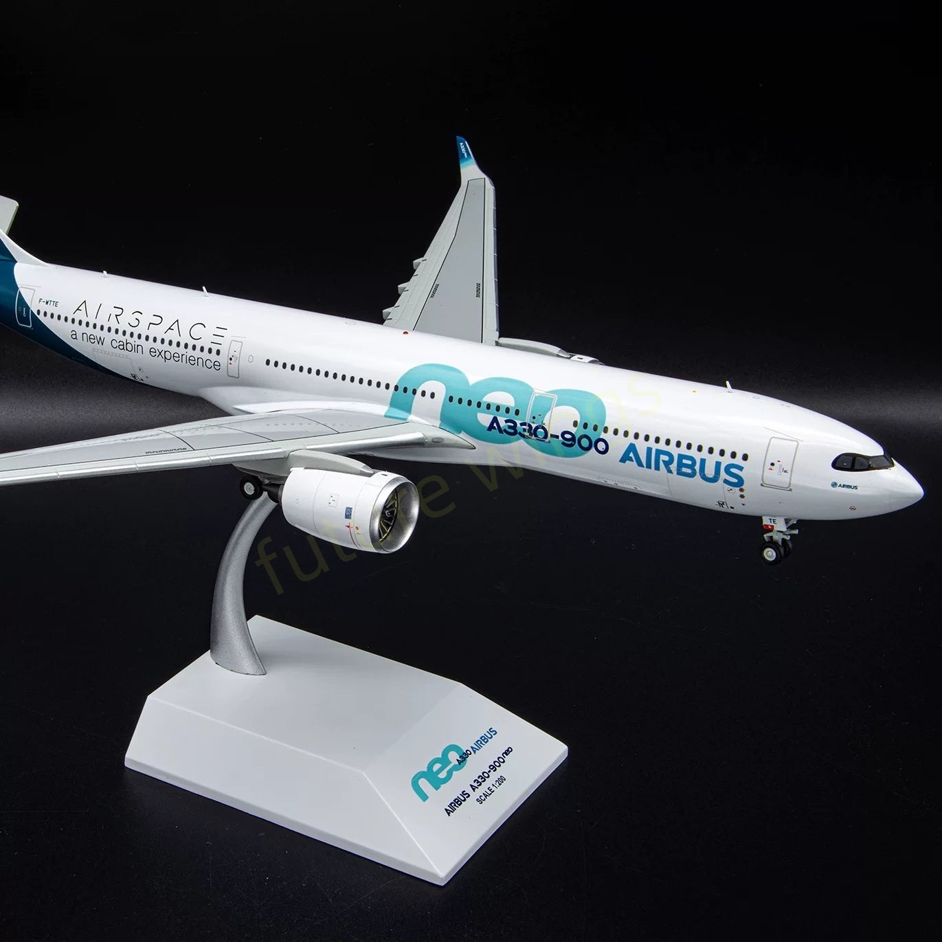 (Very Rare)1:200 JC Wings Airbus House Color A330-900neo F-WTTE F-WTTN Diecast Aircraft Model With Stand