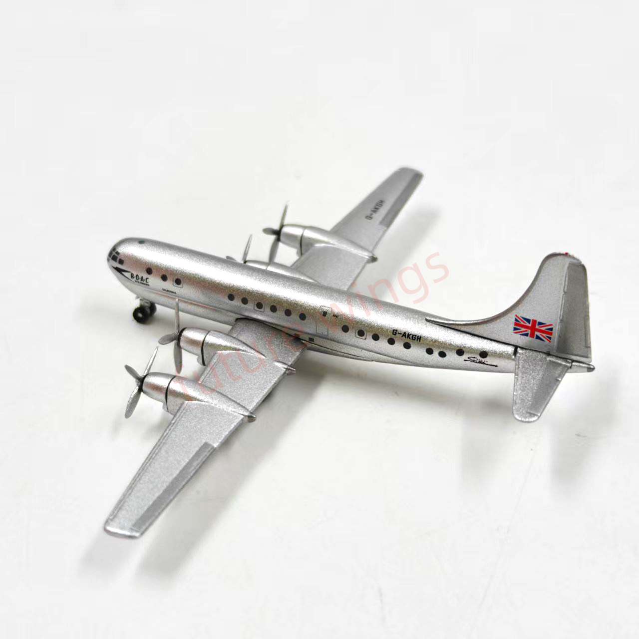 1:500 Herpa Wings 538008 BOAC Boeing 377 Stratocruiser G-AKGH Diecast Aircraft Model