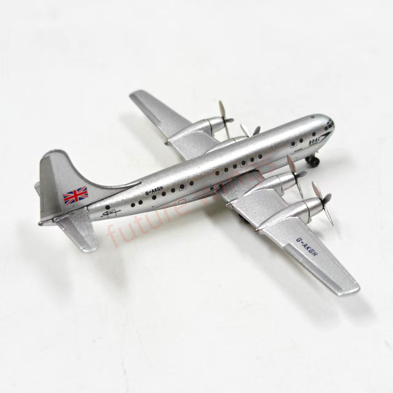 1:500 Herpa Wings 538008 BOAC Boeing 377 Stratocruiser G-AKGH Diecast Aircraft Model