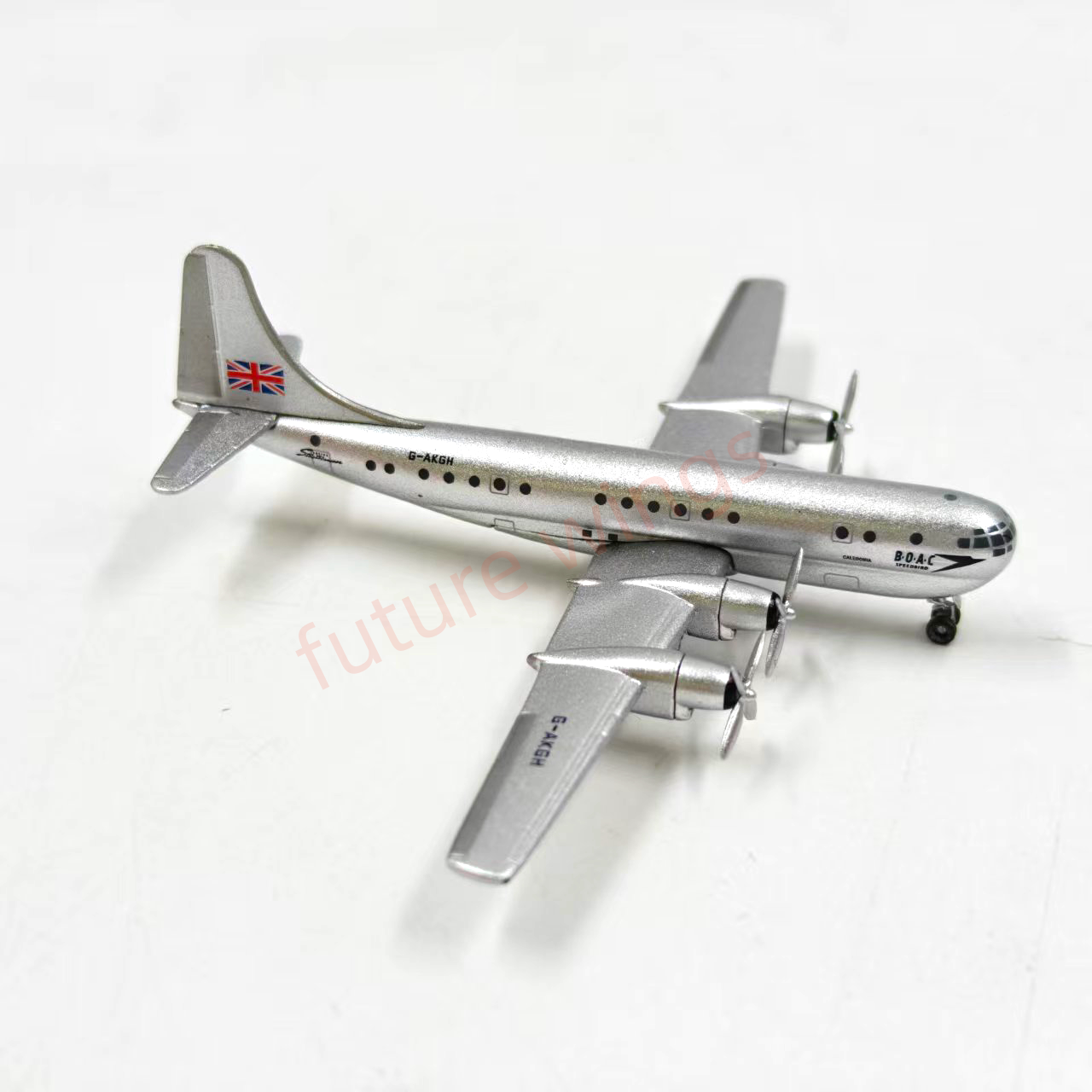1:500 Herpa Wings 538008 BOAC Boeing 377 Stratocruiser G-AKGH Diecast Aircraft Model