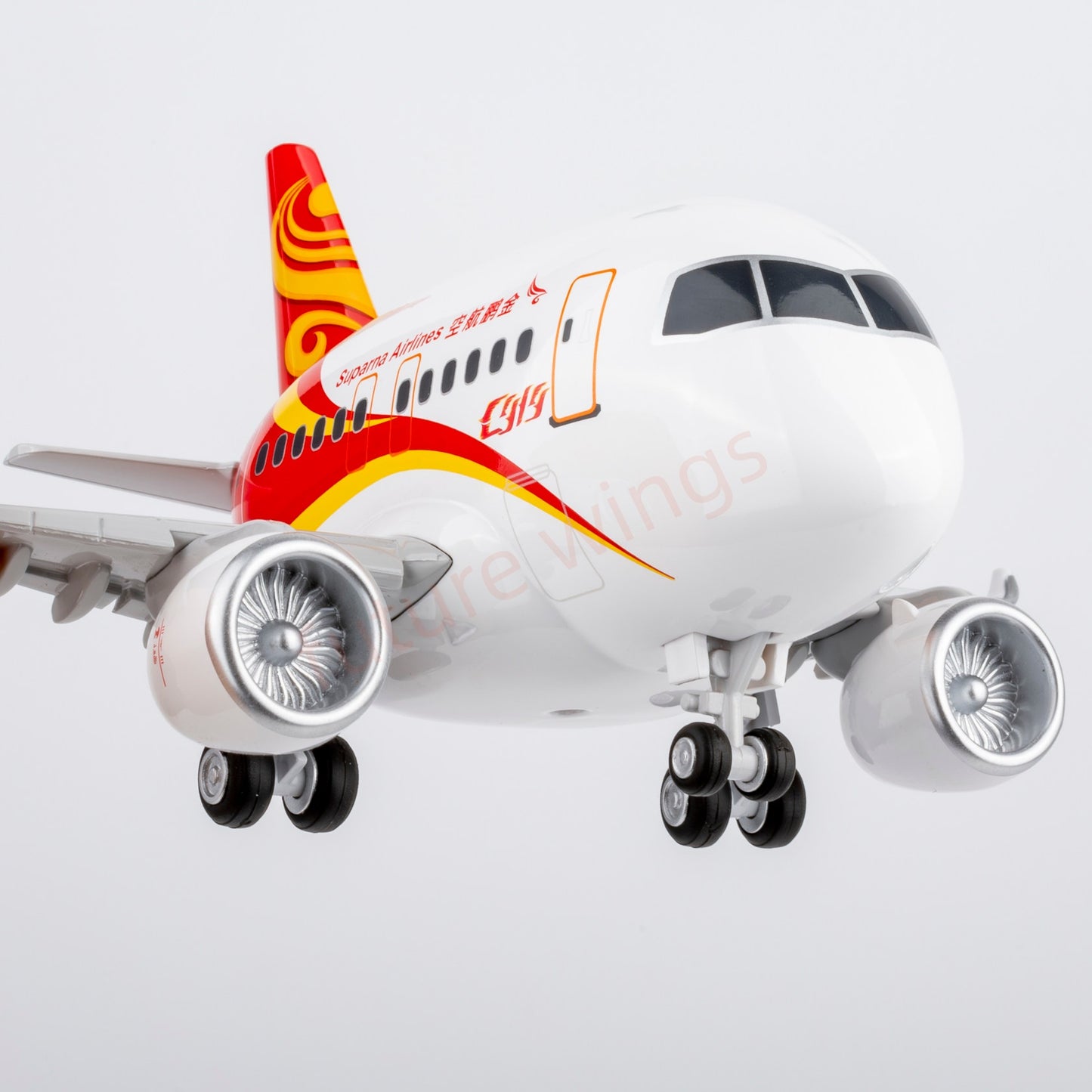 CUMO Wings Cute Series Q Models ABS Plastic Snap Fit Q Airplane Models