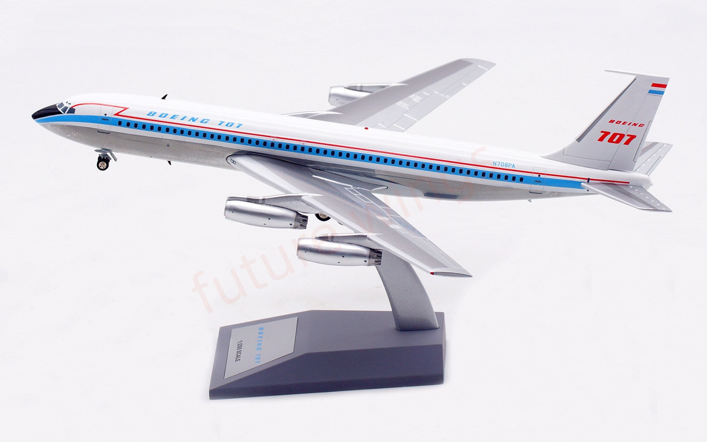 1:200 InFlight200 Boeing B707-100 N708PA Diecast Aircraft Model
