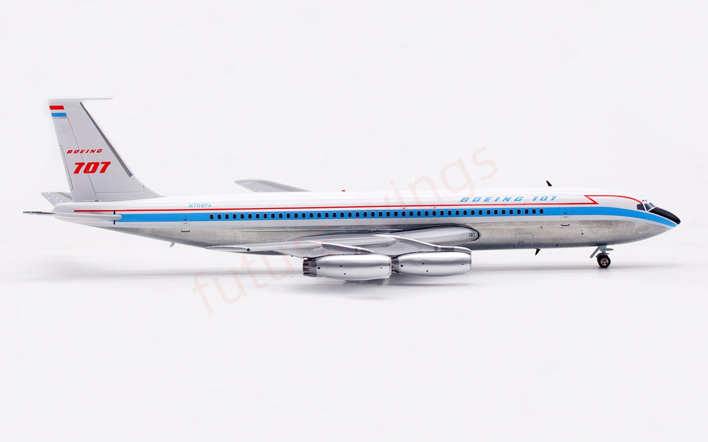 1:200 InFlight200 Boeing B707-100 N708PA Diecast Aircraft Model