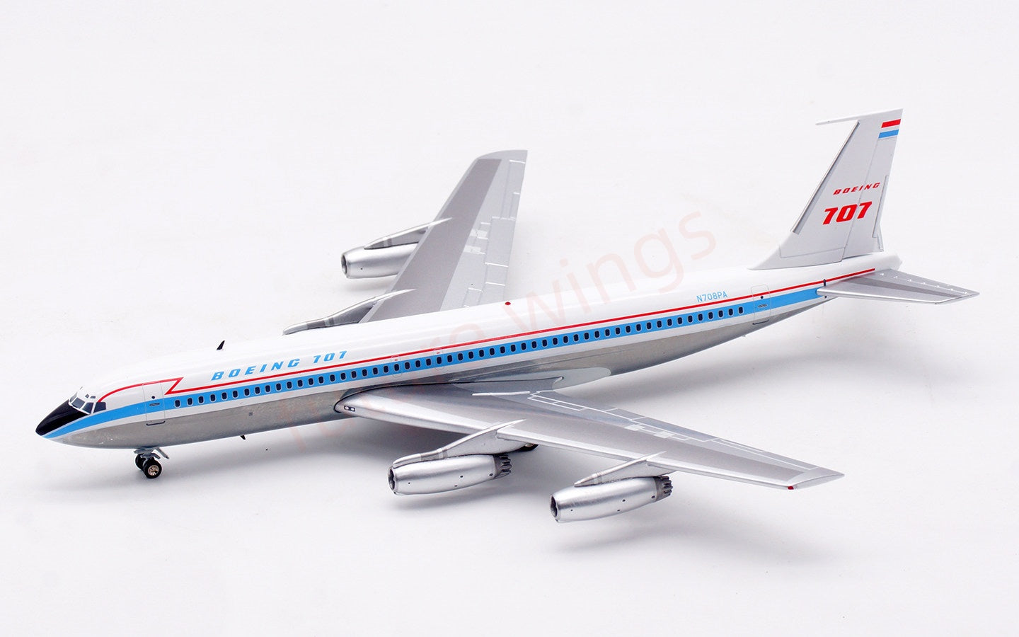 1:200 InFlight200 Boeing B707-100 N708PA Diecast Aircraft Model