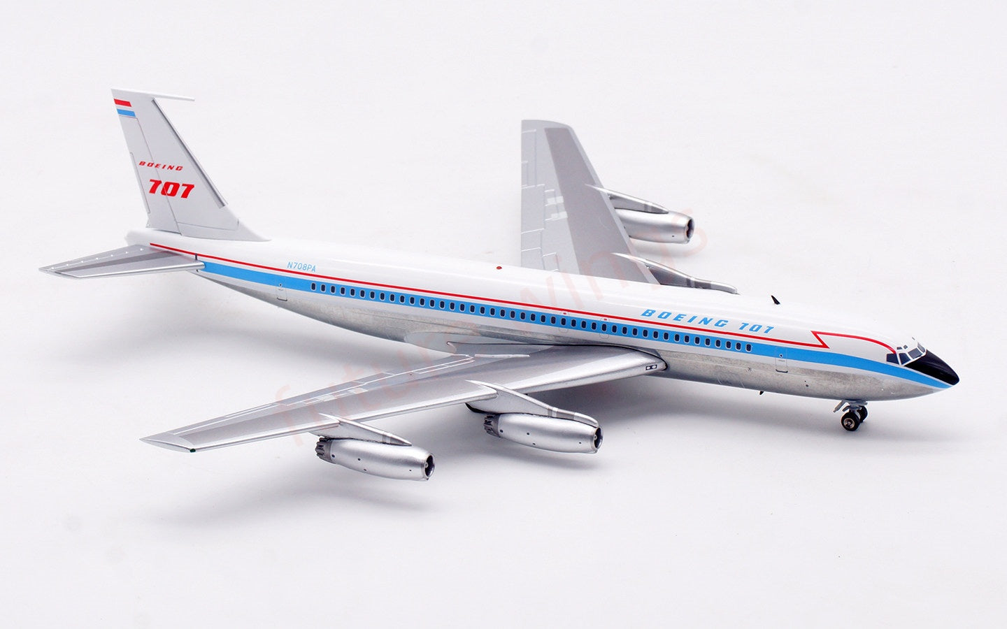 1:200 InFlight200 Boeing B707-100 N708PA Diecast Aircraft Model
