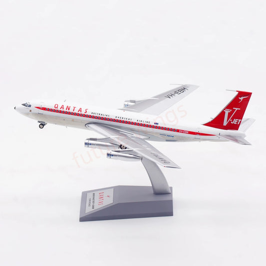 1:200 InFlight200 Qantas Airways B707-100 VH-EBM Diecast Aircraft Model