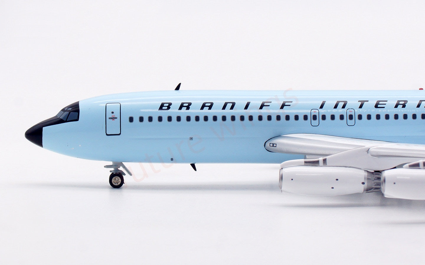 1:200 InFlight200 Braniff International B707-200 N7072 “Blue” Diecast Aircraft Model
