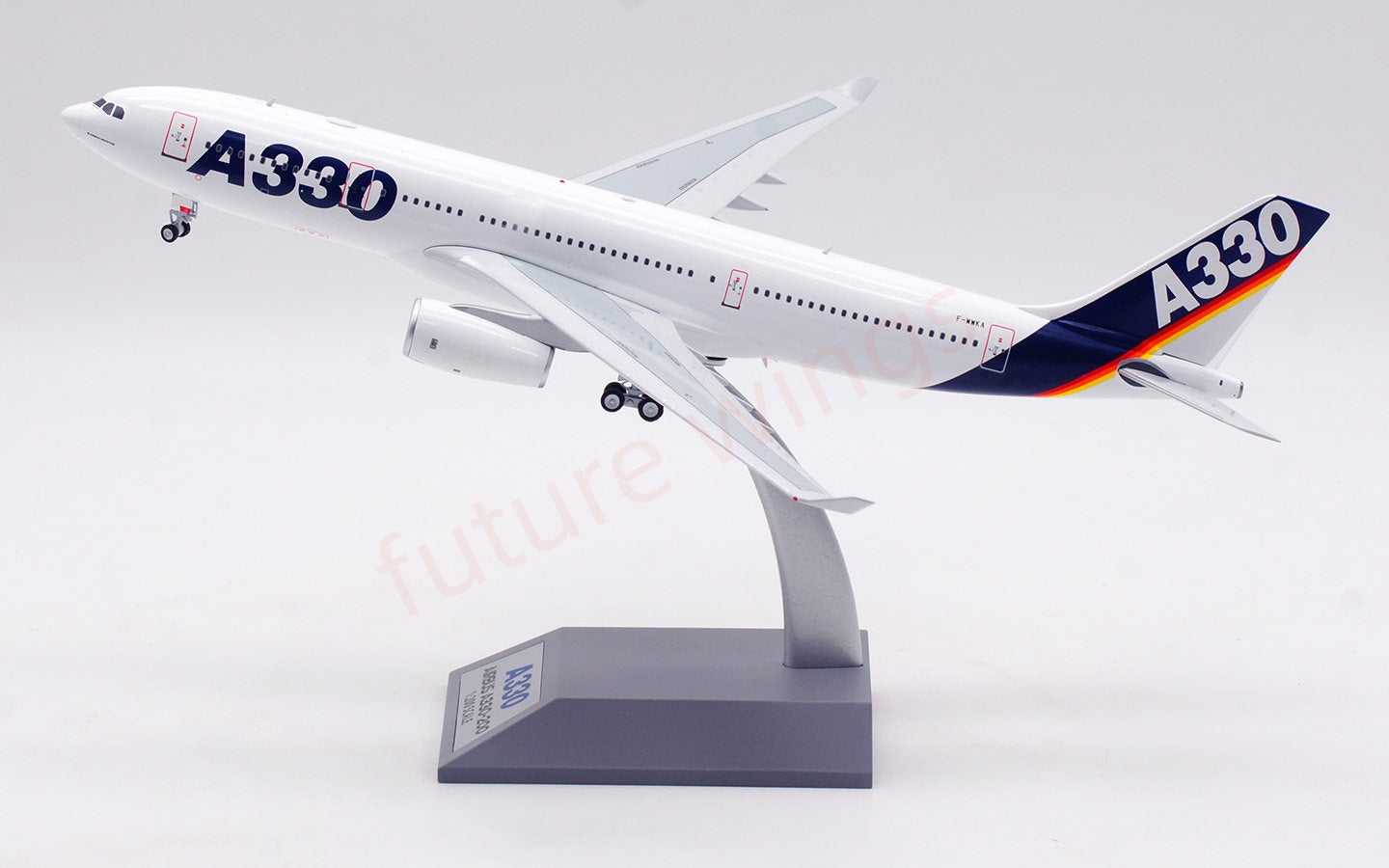 1:200 InFlight200 Airbus House Color A330-200 F-WWKA Aircraft Model With Stand