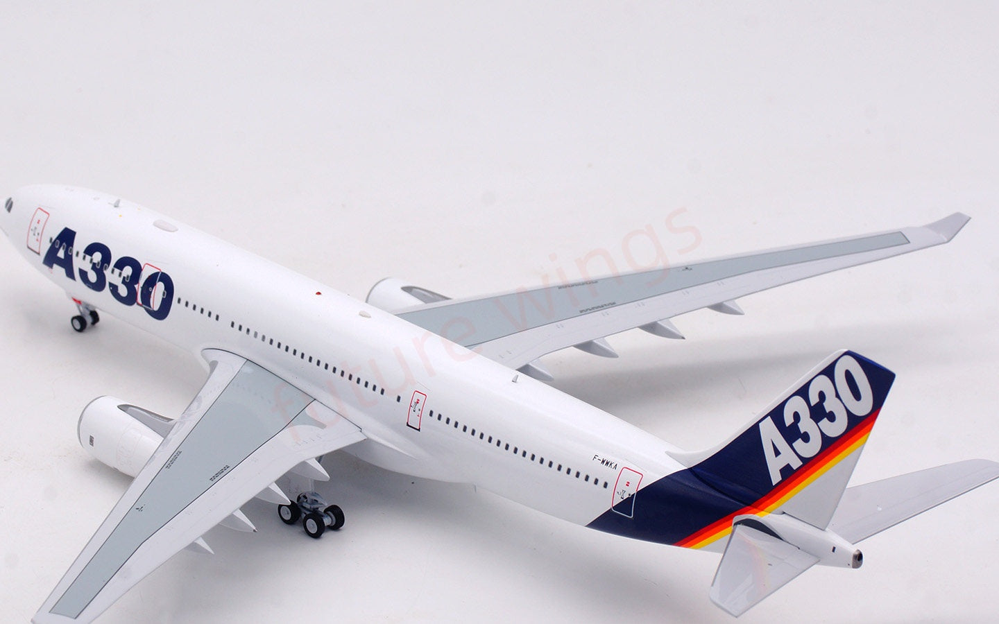 1:200 InFlight200 Airbus House Color A330-200 F-WWKA Aircraft Model With Stand
