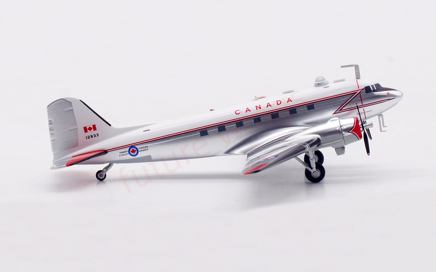 1:200 InFlight200 Canada Air Force DC-3 12933 Aircraft Model With Stand