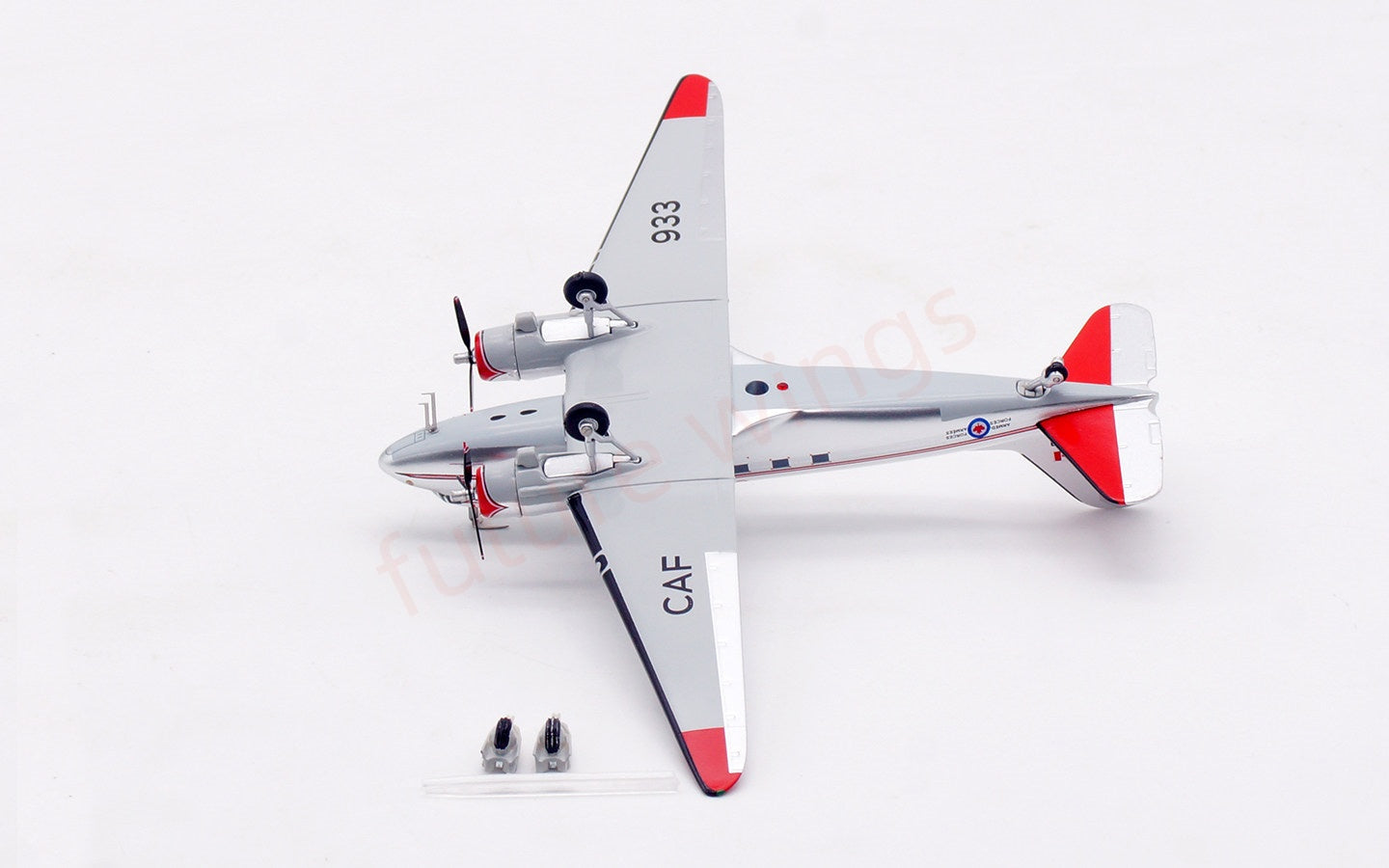 1:200 InFlight200 Canada Air Force DC-3 12933 Aircraft Model With Stand