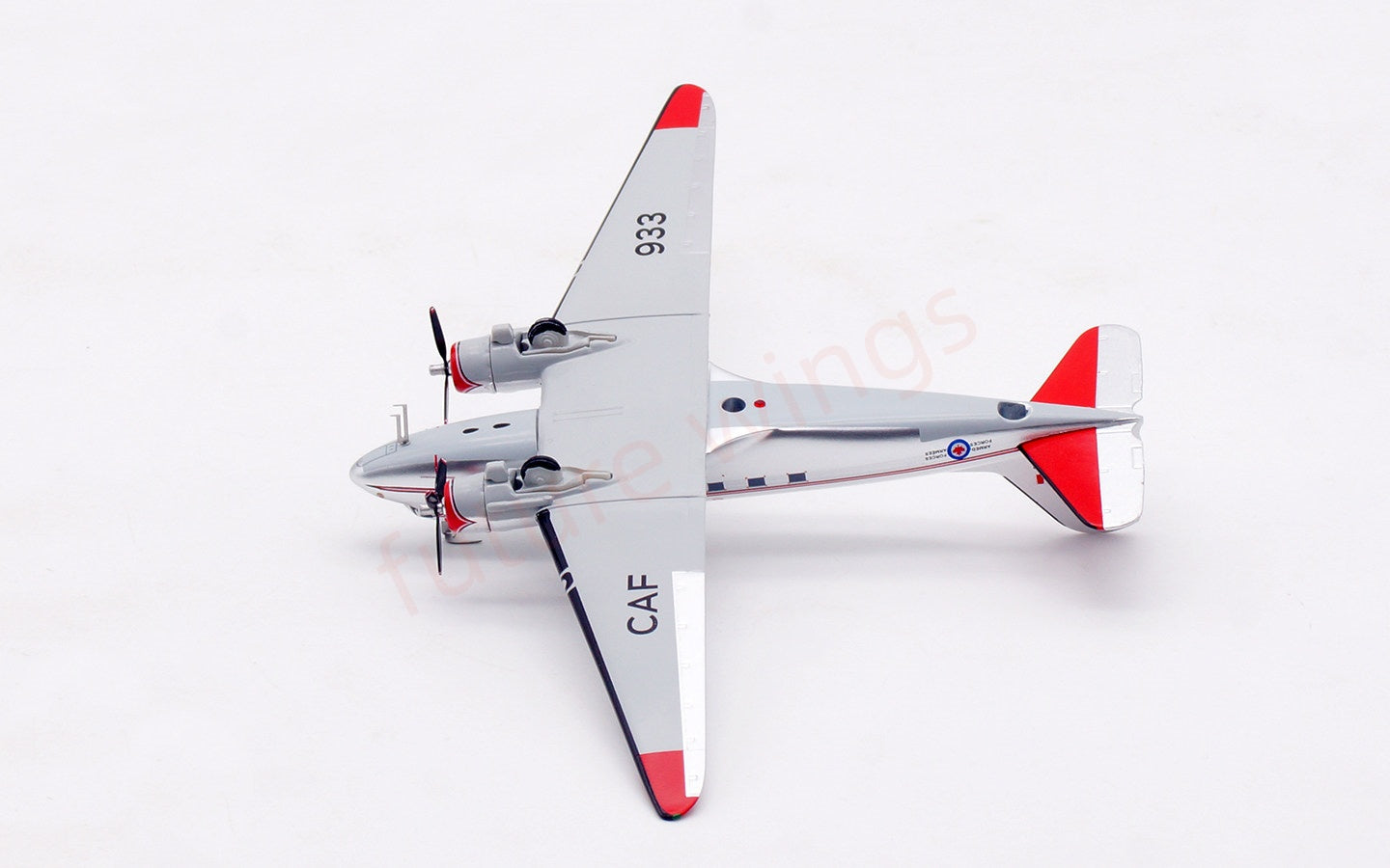 1:200 InFlight200 Canada Air Force DC-3 12933 Aircraft Model With Stand