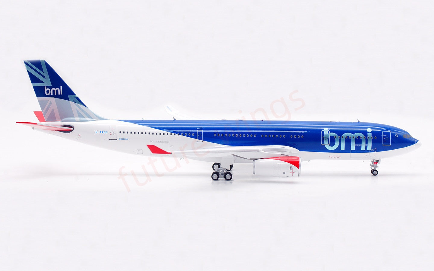 1:200 InFlight200 BMI A330-200 G-WWBB Aircraft Model With Stand