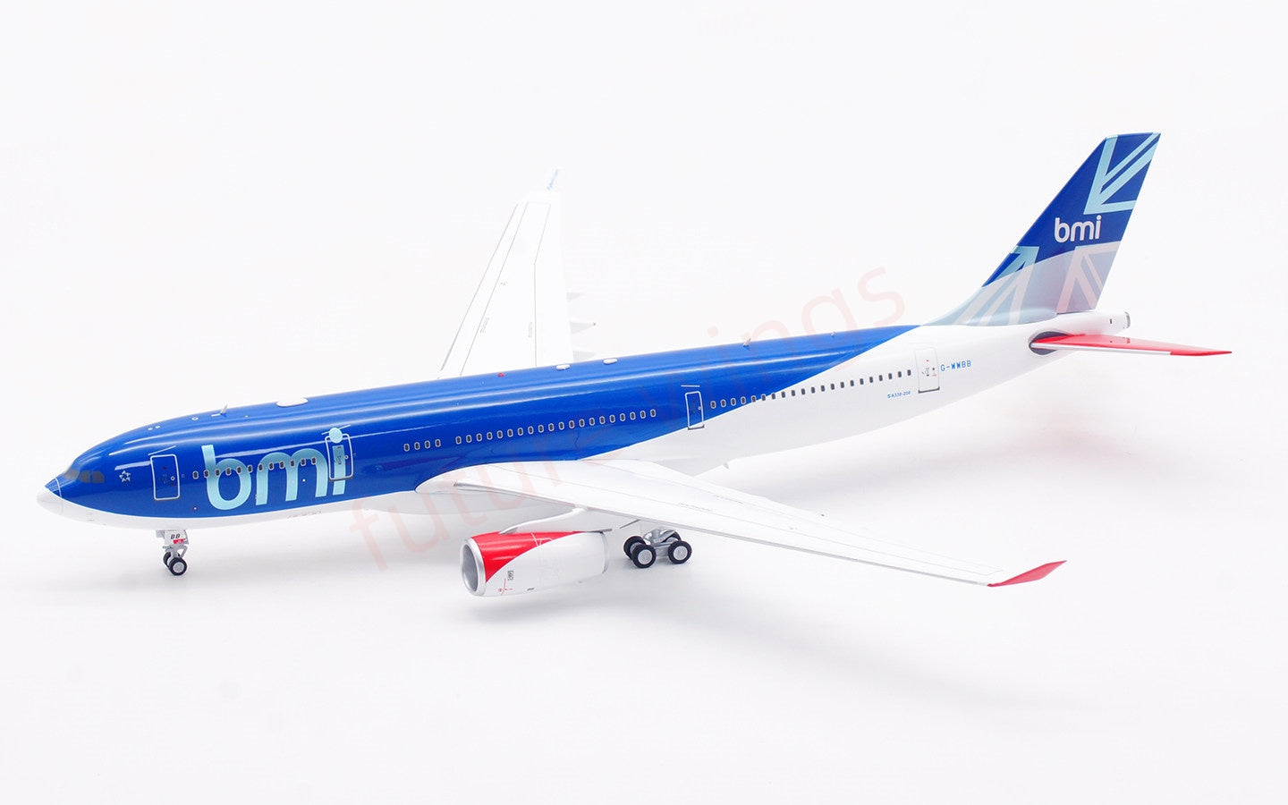 1:200 InFlight200 BMI A330-200 G-WWBB Aircraft Model With Stand