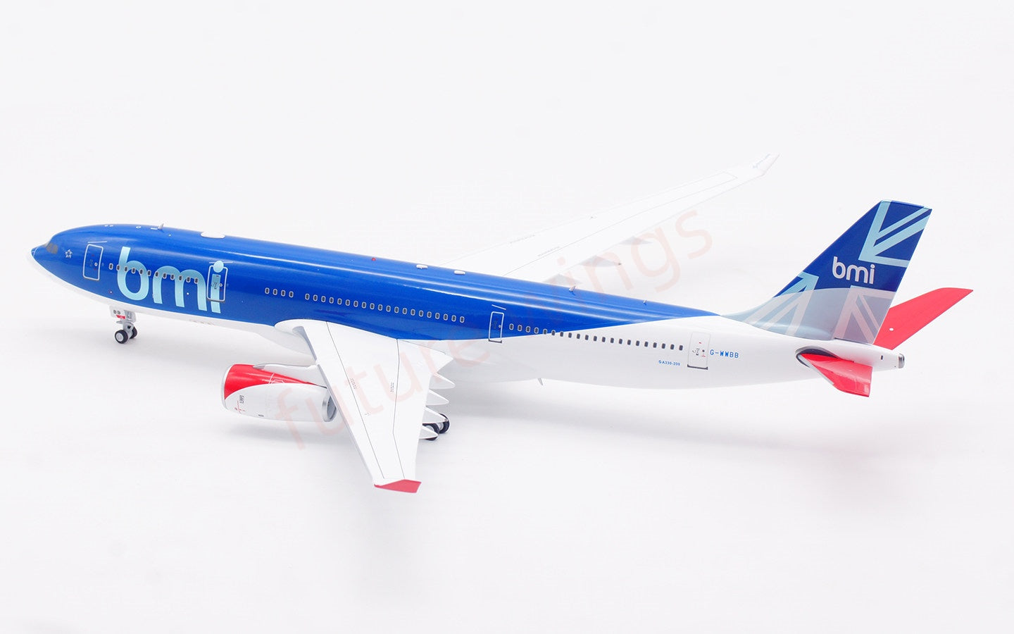 1:200 InFlight200 BMI A330-200 G-WWBB Aircraft Model With Stand