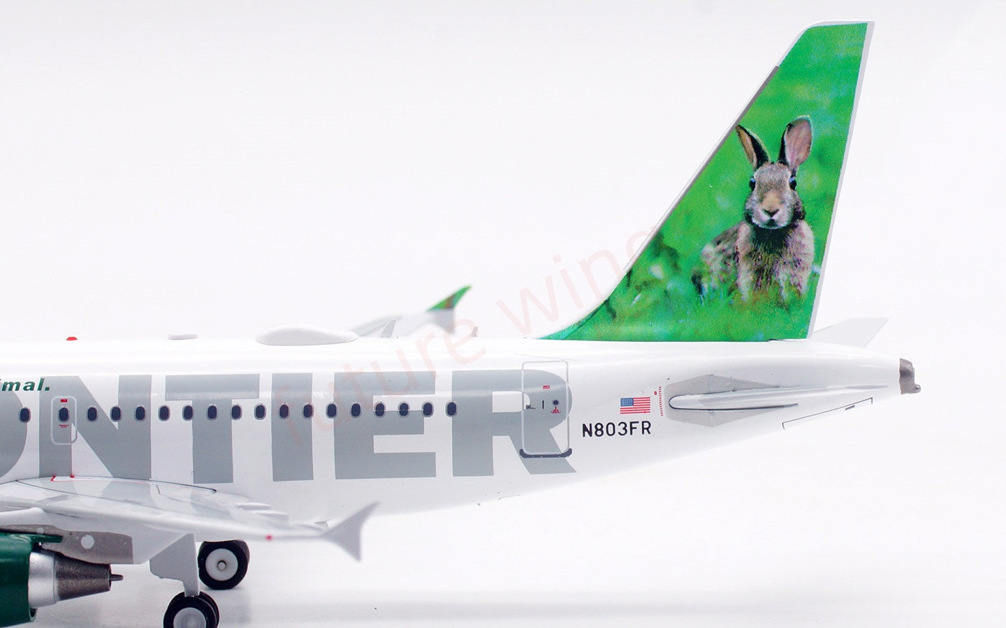 1:200 InFlight200 Frontier Airlines A318 N803FR Aircraft Model With Stand