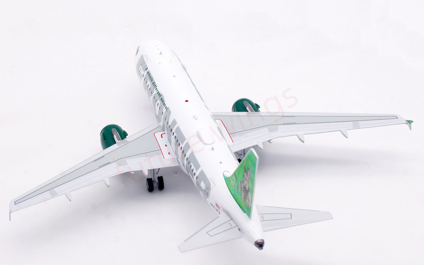 1:200 InFlight200 Frontier Airlines A318 N803FR Aircraft Model With Stand