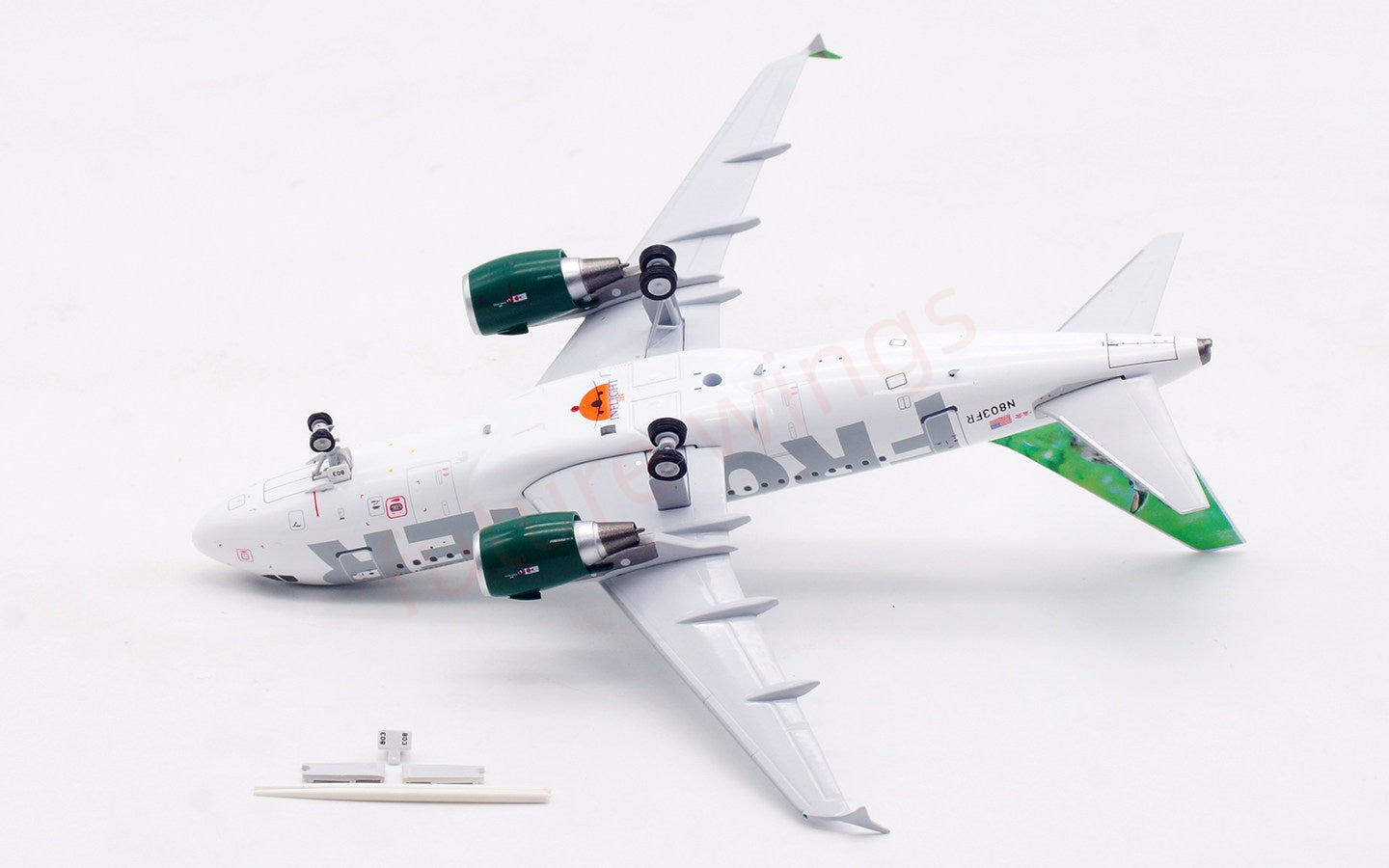 1:200 InFlight200 Frontier Airlines A318 N803FR Aircraft Model With Stand
