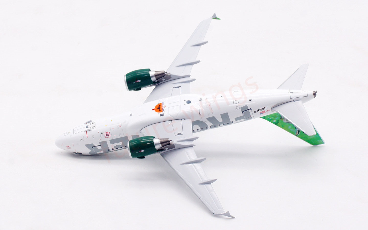 1:200 InFlight200 Frontier Airlines A318 N803FR Aircraft Model With Stand