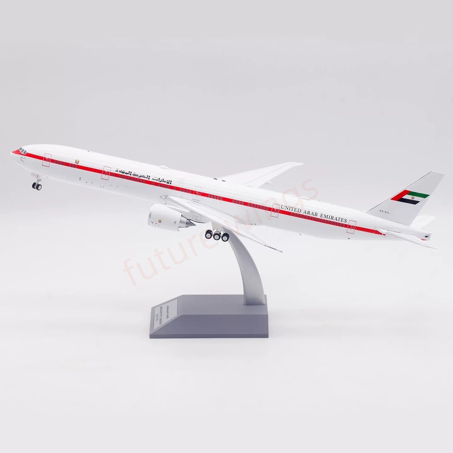 1:200 InFlight200 UAE B777-300 A6-SIL Diecast Aircraft Model