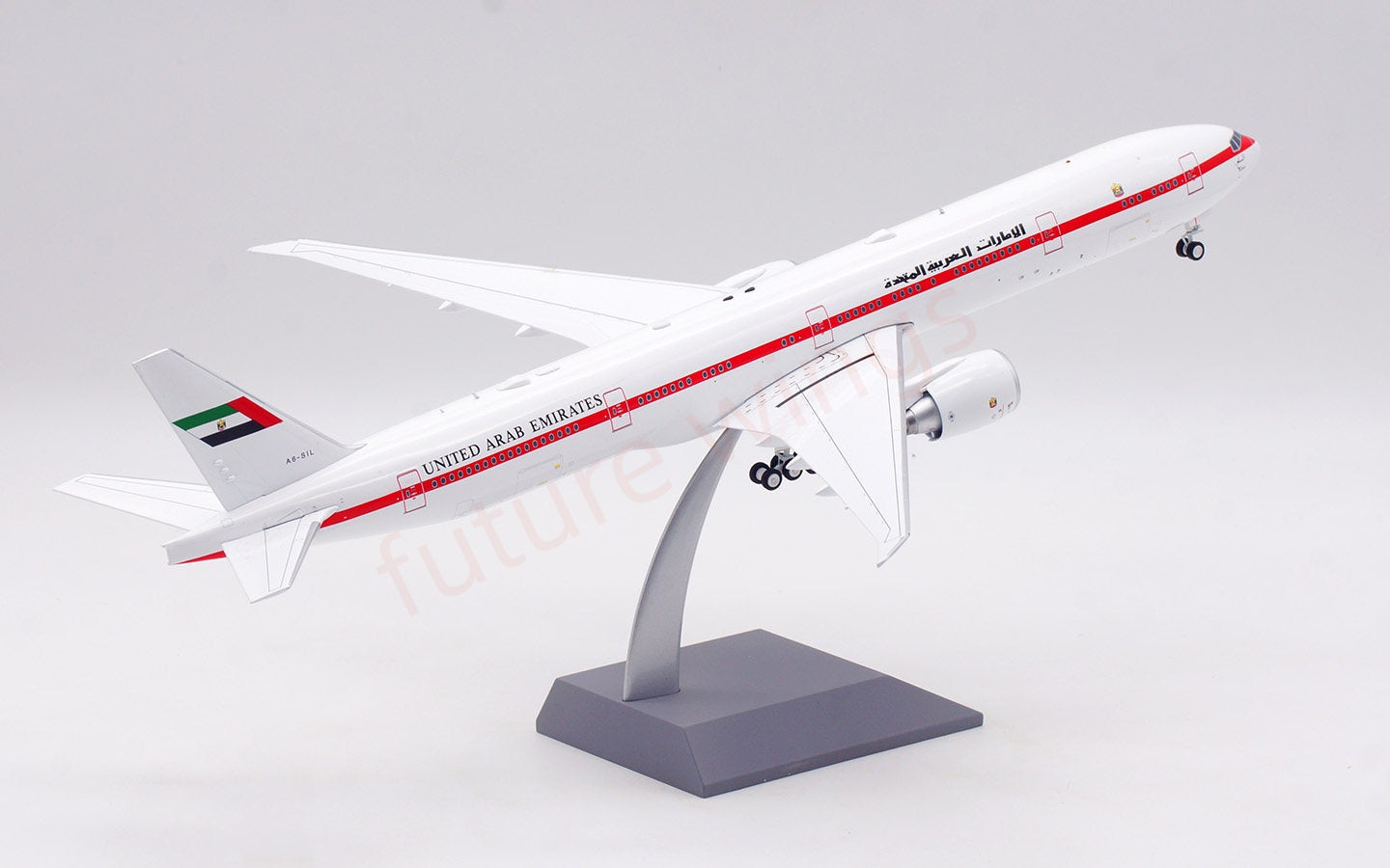 1:200 InFlight200 UAE B777-300 A6-SIL Diecast Aircraft Model