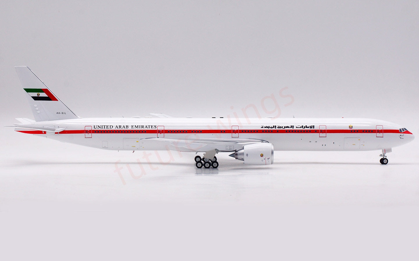 1:200 InFlight200 UAE B777-300 A6-SIL Diecast Aircraft Model