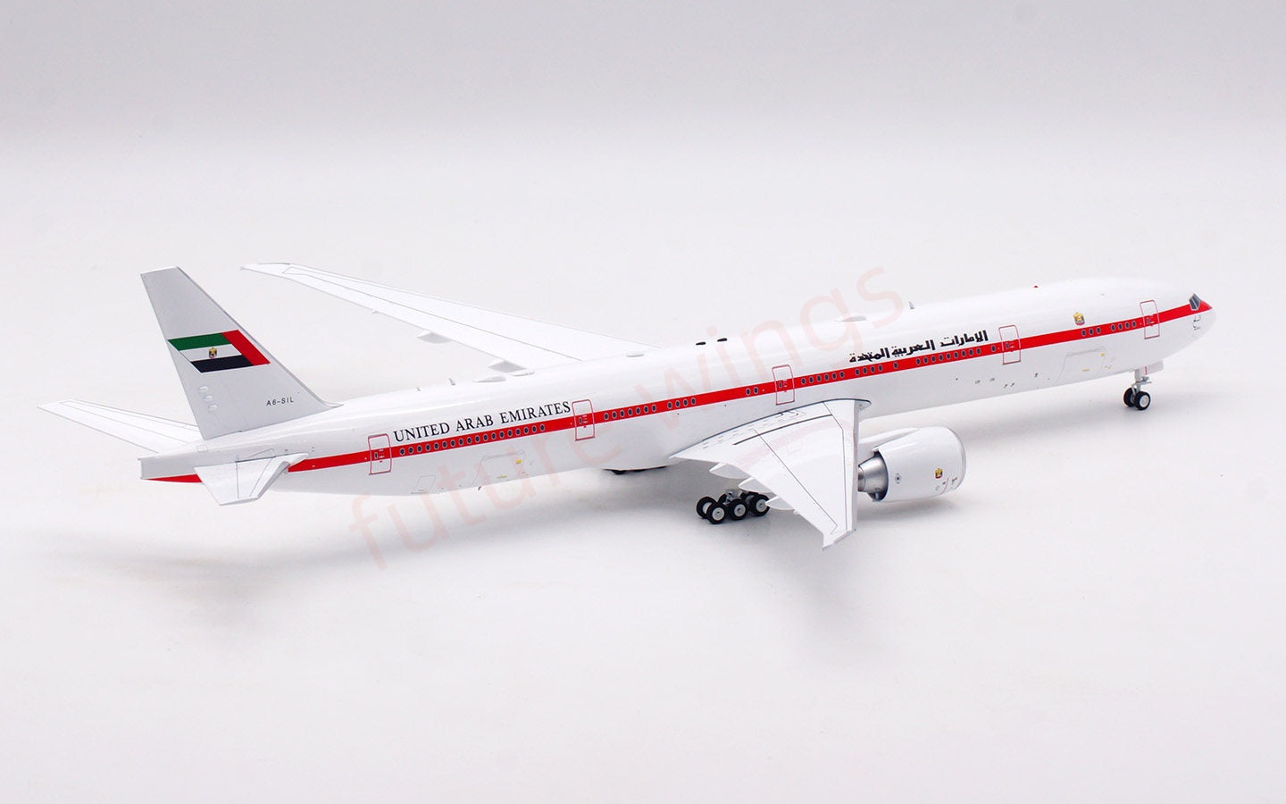 1:200 InFlight200 UAE B777-300 A6-SIL Diecast Aircraft Model