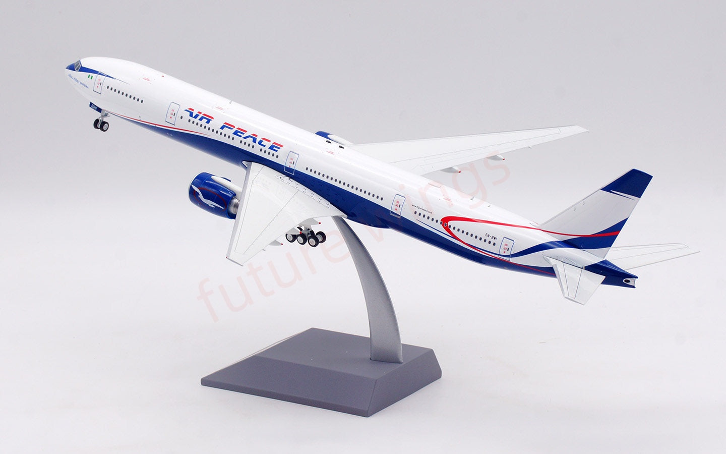 1:200 InFlight200 Air Peace B777-300 5N-BWI Diecast Aircraft Model