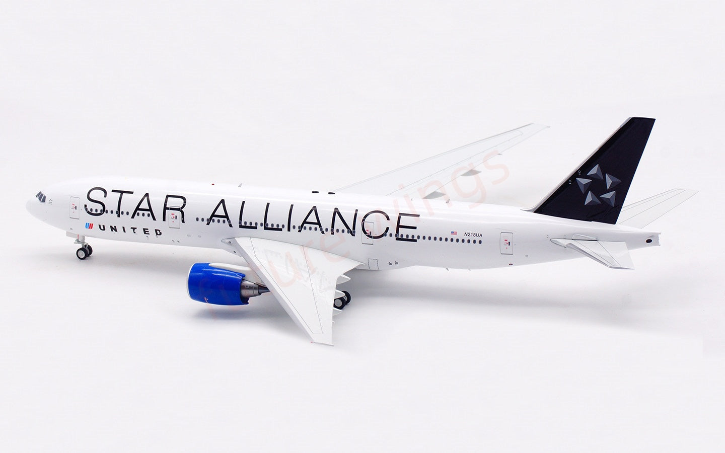 1:200 InFlight200 United Airlines B777-200 N218UA Diecast Aircraft Model