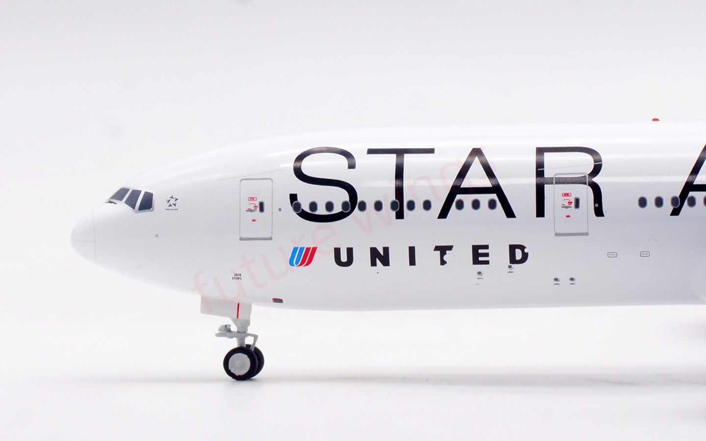 1:200 InFlight200 United Airlines B777-200 N218UA Diecast Aircraft Model