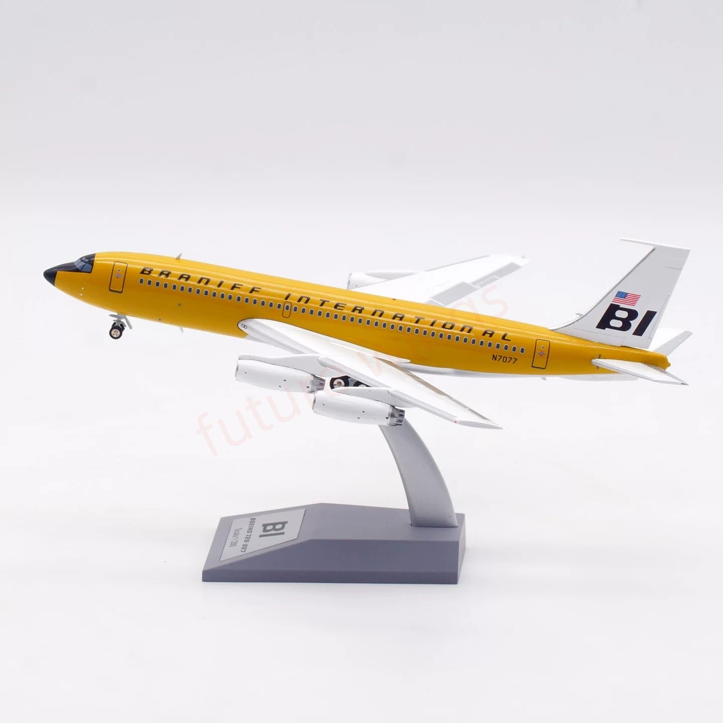 1:200 InFlight200 Braniff International B720 N7077 Diecast Aircraft Model
