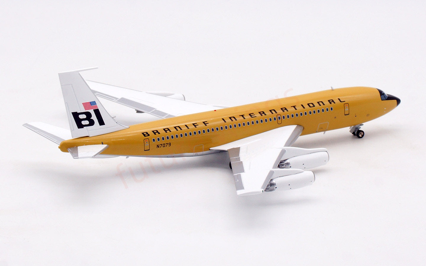 1:200 InFlight200 Braniff International B720 N7079 Diecast Aircraft Model