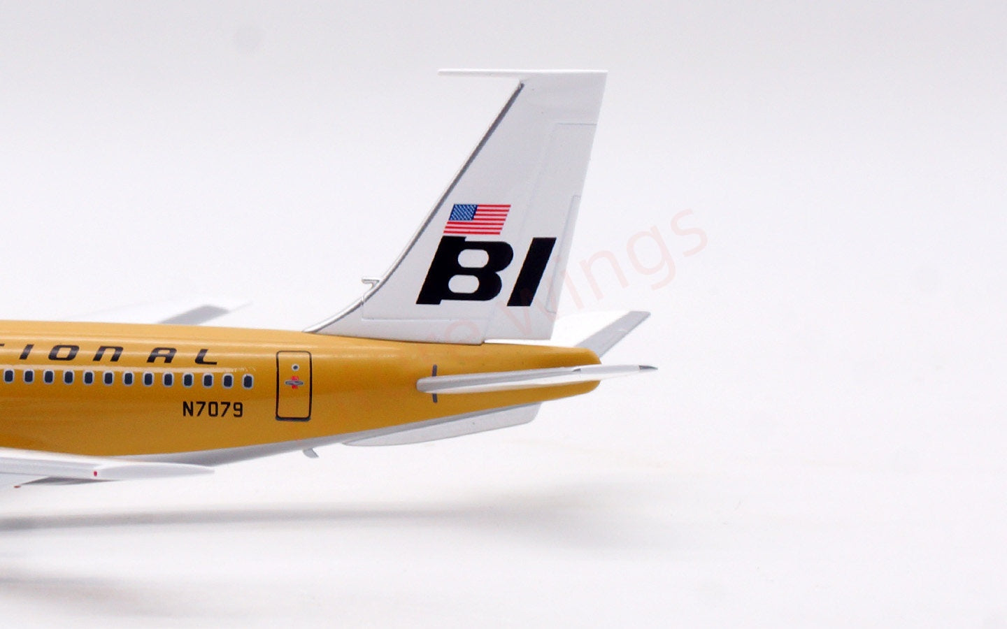 1:200 InFlight200 Braniff International B720 N7079 Diecast Aircraft Model
